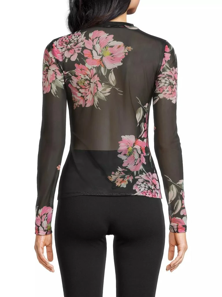 Johnny Was Juliette Natalie Long-Sleeve Mesh T-Shirt 5