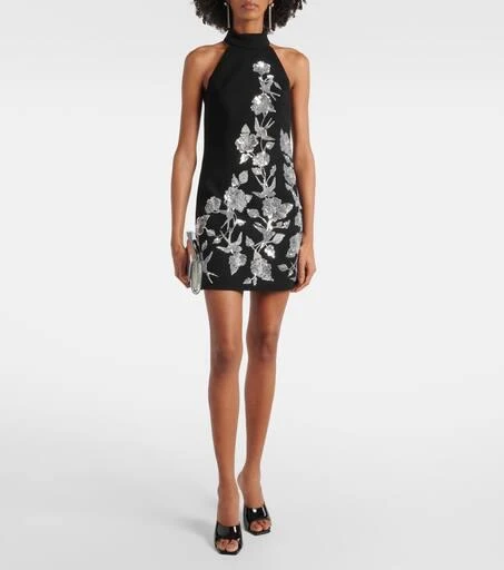 REBECCA VALLANCE Monroe embellished minidress 2