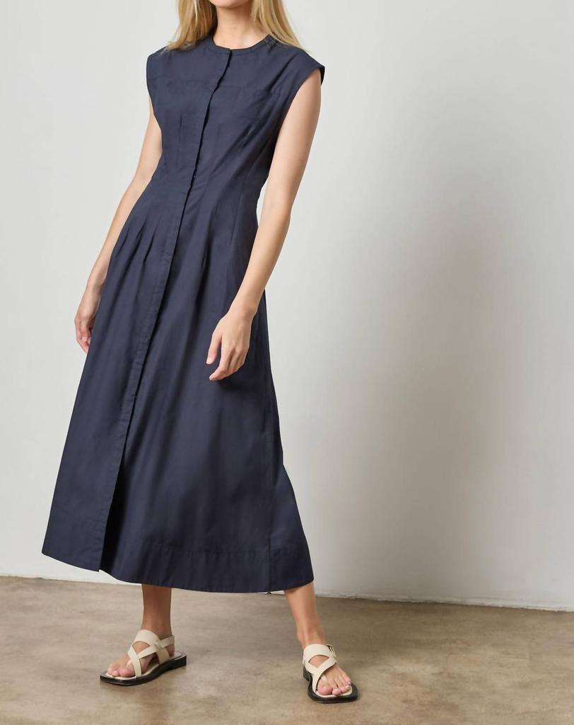 Lilla P Lilla P - Sleeveless Seamed Maxi Dress
