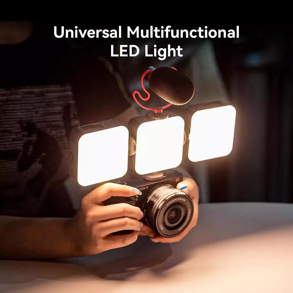 SmallRig Vibe P96 5W Bi-Color LED Video Light, Gray 8