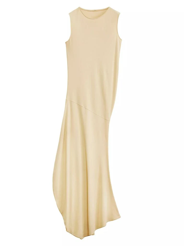 Lemaire Twisted Cotton Fitted Midi-Dress 2