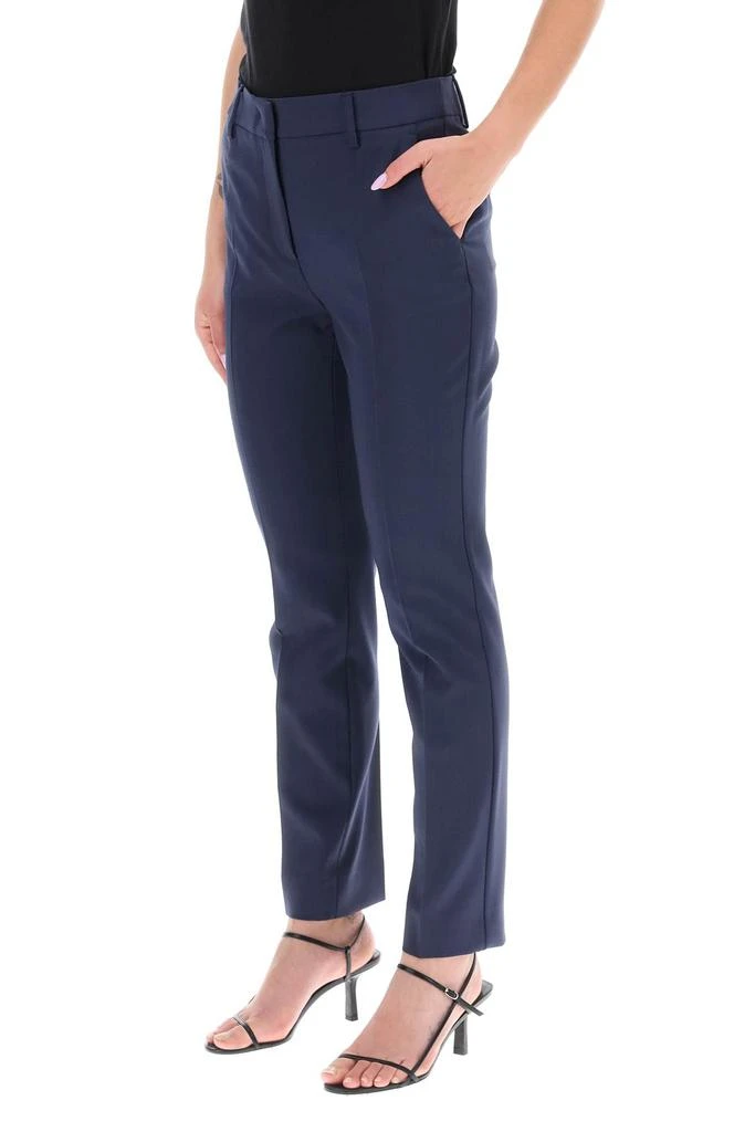 Weekend Max Mara 'canon' cigarette pants in light wool 4