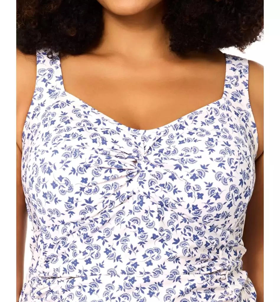 Raisins Curve Plus Size Sasha Sweetheart Neck Tankini Top 2