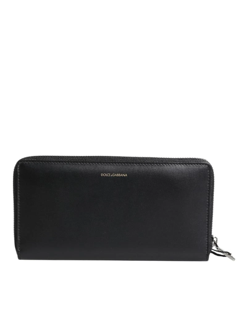 Dolce & Gabbana blue Exotic Leather Embossed Continental Men's Wallet (Pre-Owned) 1