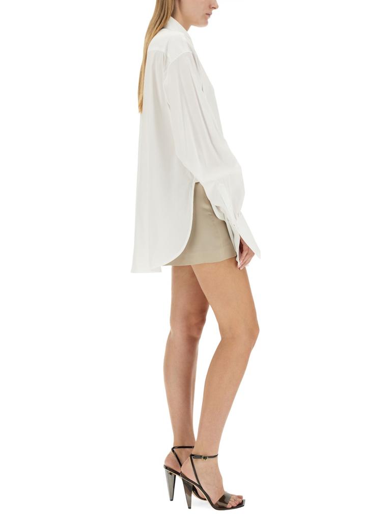 Peter Do DRAWSTRING SHIRT