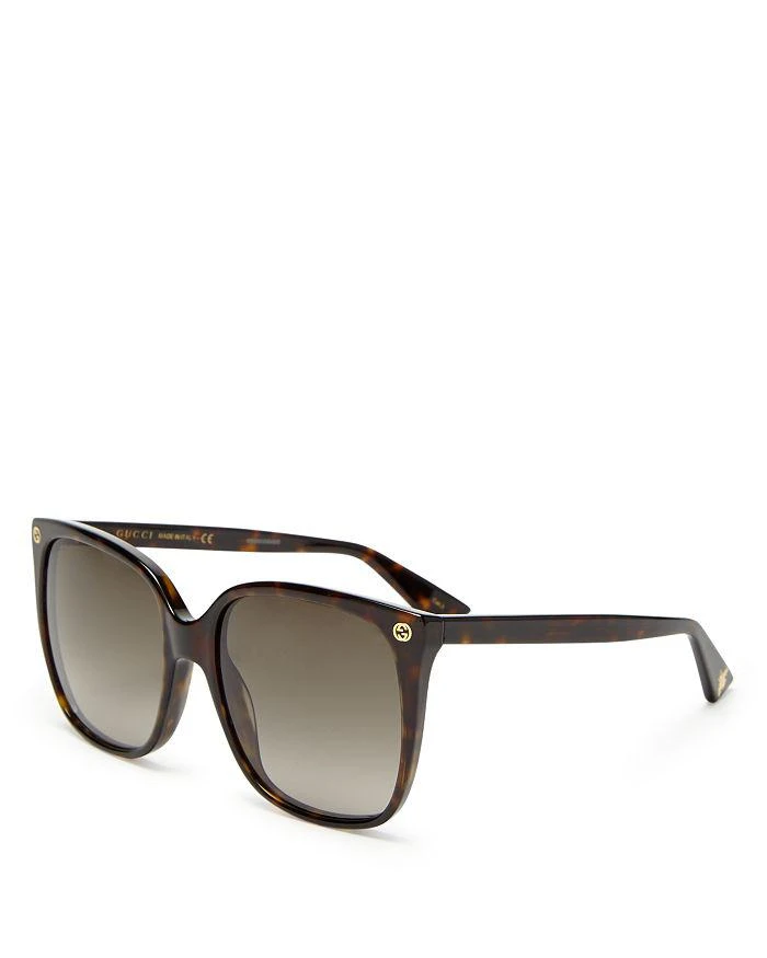 Gucci Square Sunglasses, 57mm 1