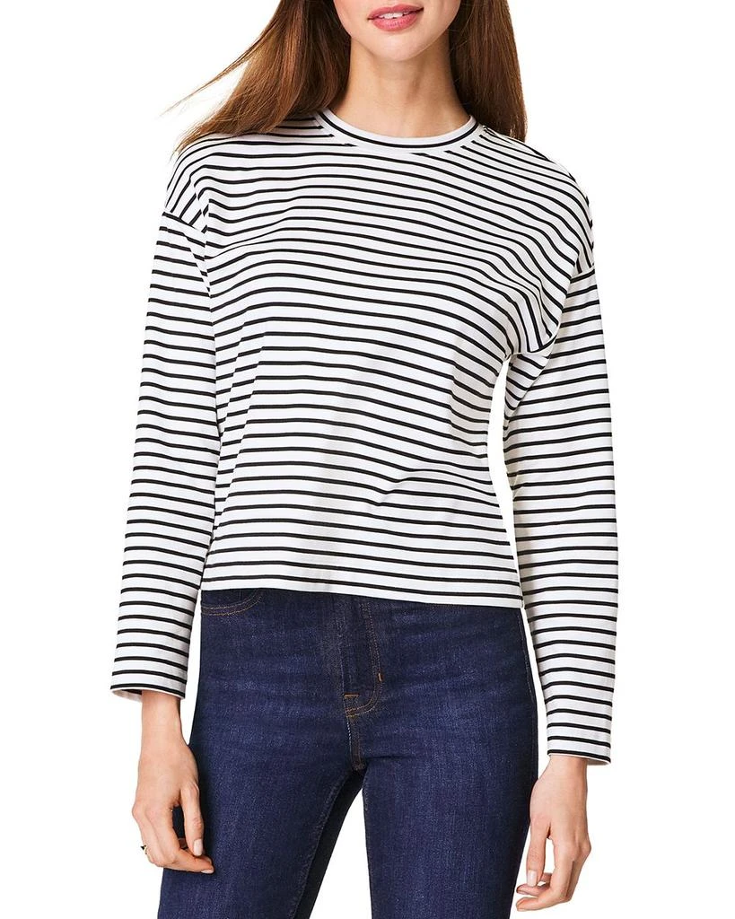SPANX Cool Cotton Boxy Long Sleeve Tee 1