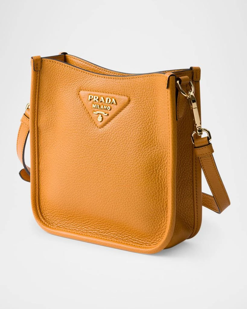 Prada Daino Soft Leather Mini Hobo Crossbody Bag 4