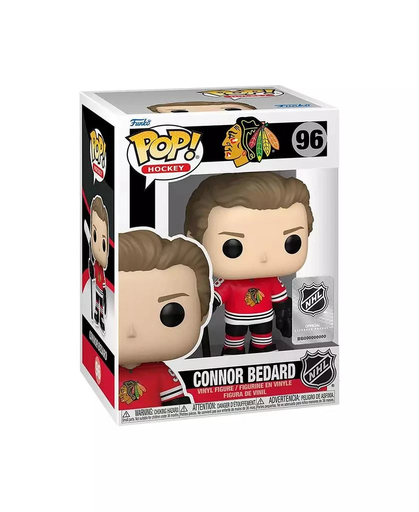 Funko Pop Chicago Blackhawks 96 Connor Bedard Vinyl Figure
