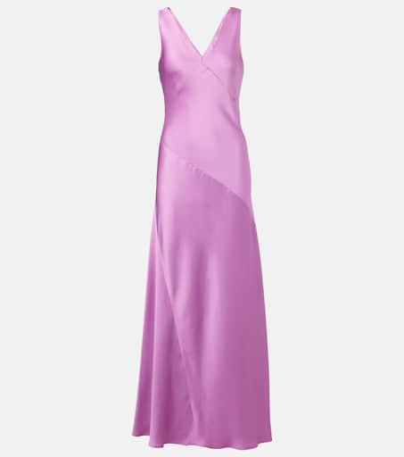 【送料&関税込】Max Mara V-neck Satin Slip Dress Max Mara Max Mara V-Neck Satin Slip Dress - Dresses & Skirts