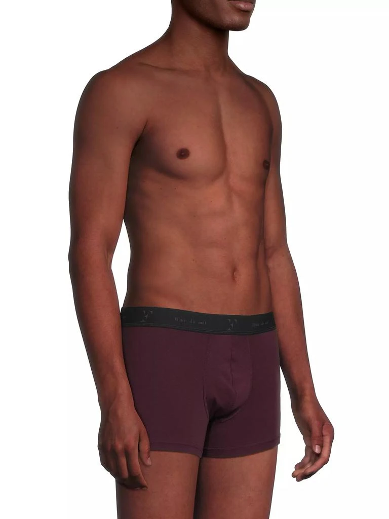 Fleur du Mal Three-Pack Logo Stretch-Cotton Boxer Set 4