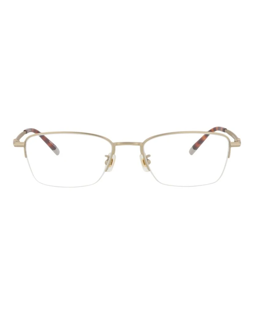 MontBlanc Square-Frame Titanium Optical Frames