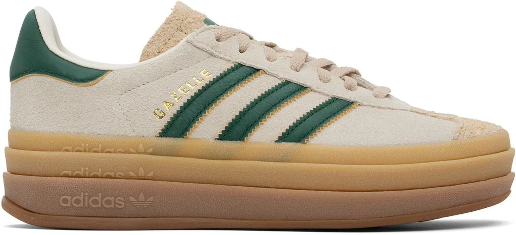 Adidas Beige Gazelle Bold Sneakers 1