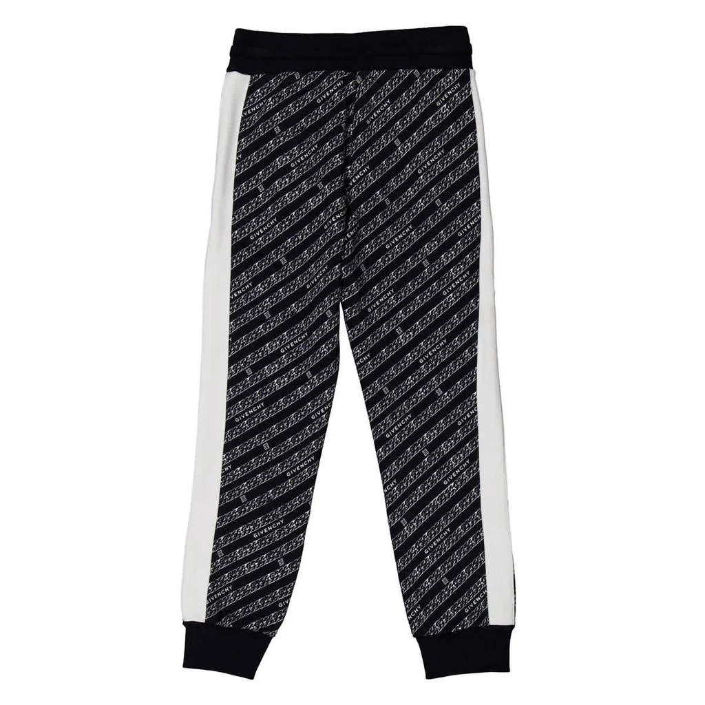 Givenchy Boys Chain-Link Print Sweatpants 1
