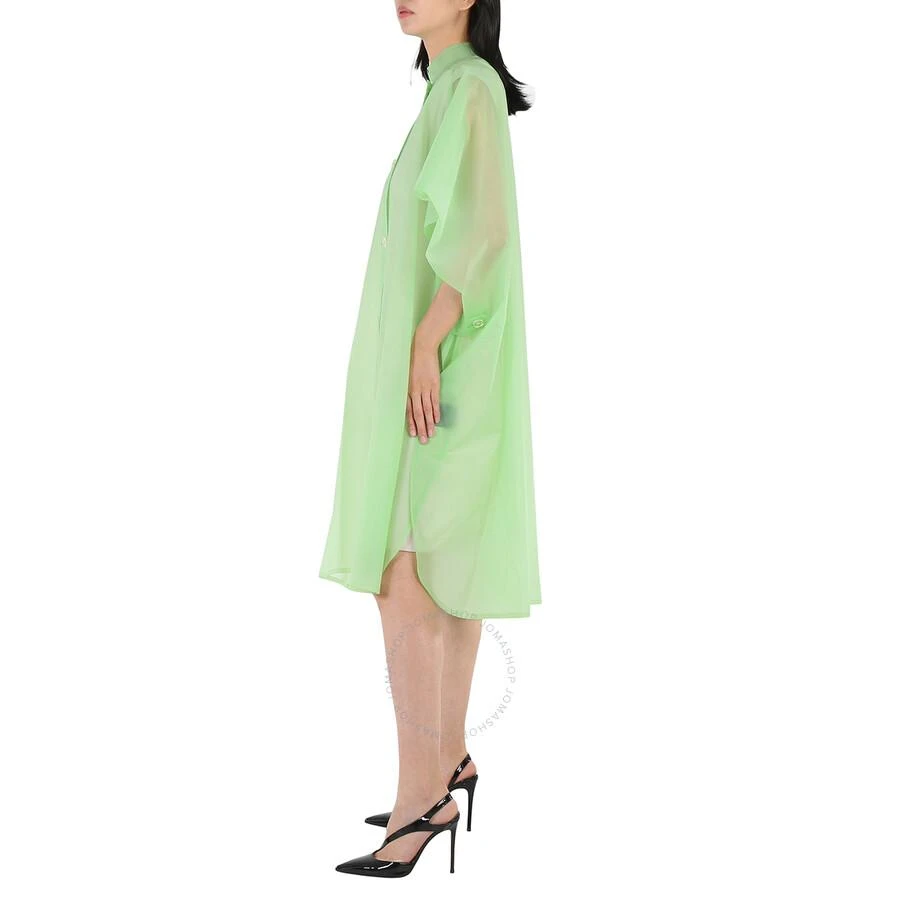 Burberry Ladies Mint Green Soft-touch Plastic Poncho 3
