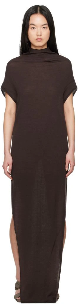 Brown Hollywood SL Crater Maxi Dress  On Sale Now with Up to 70% Off |  Discover Exclusive Deals & Savings at BeyondStyle  Authentic Rick Owens  women|long dresses with Limited-Time Discounts,
