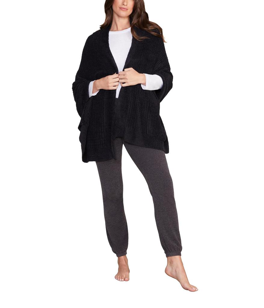 Barefoot Dreams CozyChic Lite® Heathered Travel Shawl