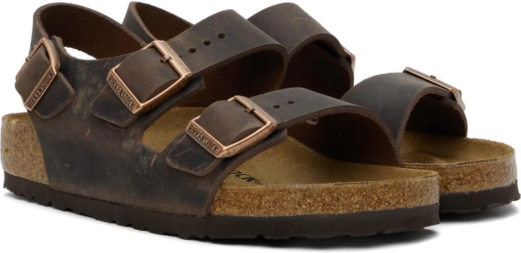 Birkenstock Brown Regular Milano Sandals 4