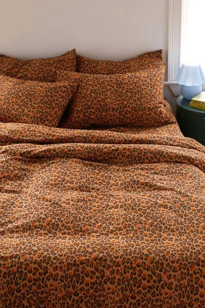 Urban Outfitters Dolores Leopard Core Duvet Set 2