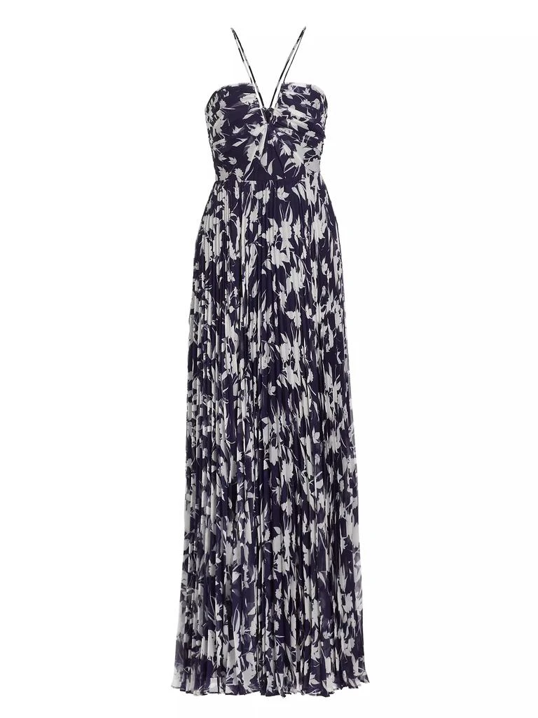 MONIQUE LHUILLIER ABBIE CHIFFON DRESS main image 0