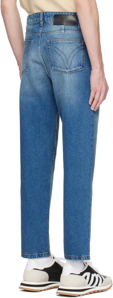 AMI Blue Tapered Jeans 3