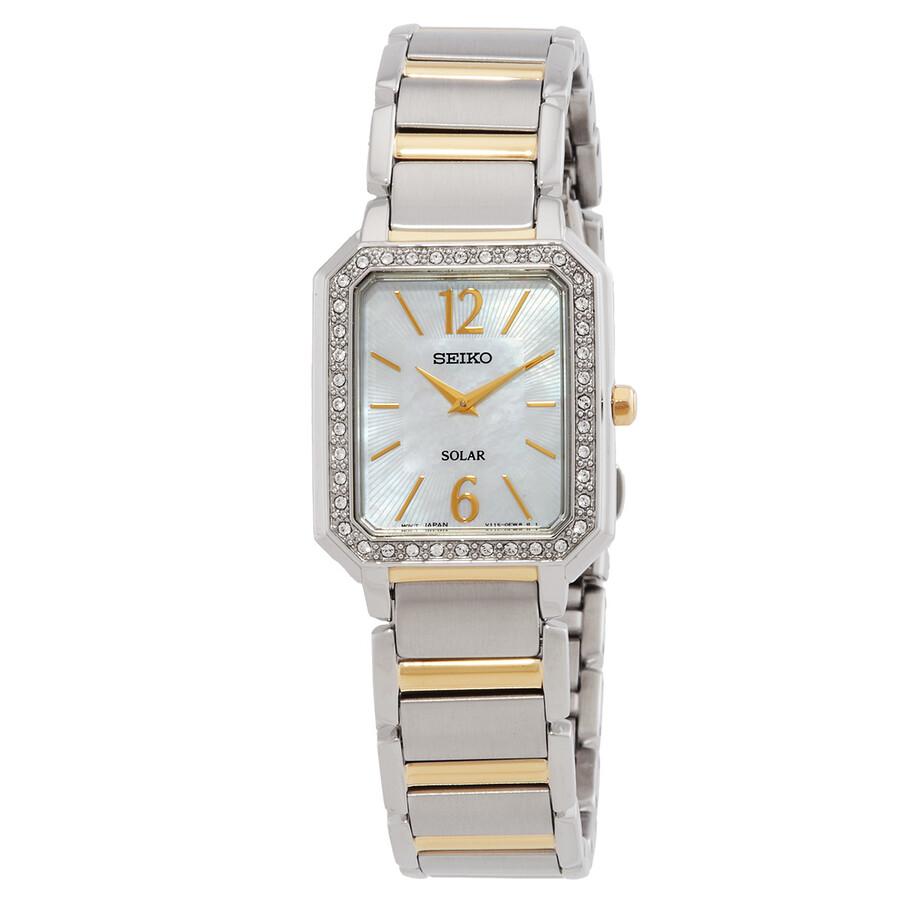 アナログ腕時計 SEIKO | Core Quartz Crystal Silver Dial Ladies SUR385P2 Seiko Core Quartz Crystal Silver Dial Ladies Watch SUR385P2