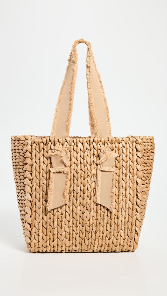 PAMELA MUNSON Petite Isla Bahia Fringe Tote