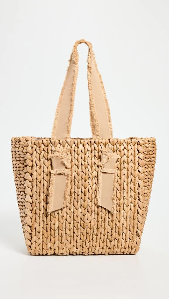 PAMELA MUNSON Petite Isla Bahia Fringe Tote 1