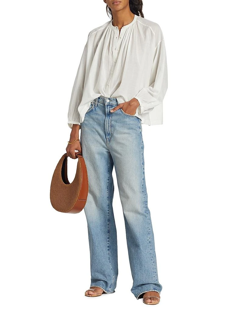 DÔEN Jane Shirred Blouse 2