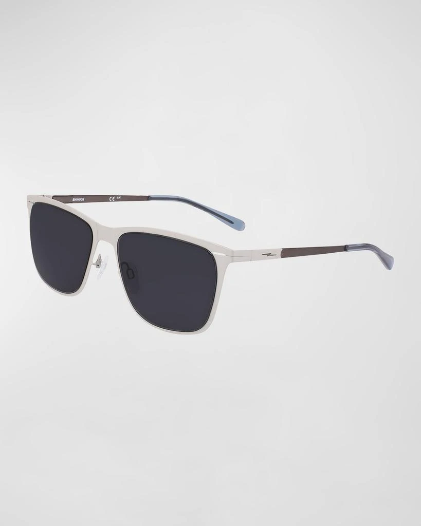 Shinola Men's Metal Rectangle Sunglasses 1