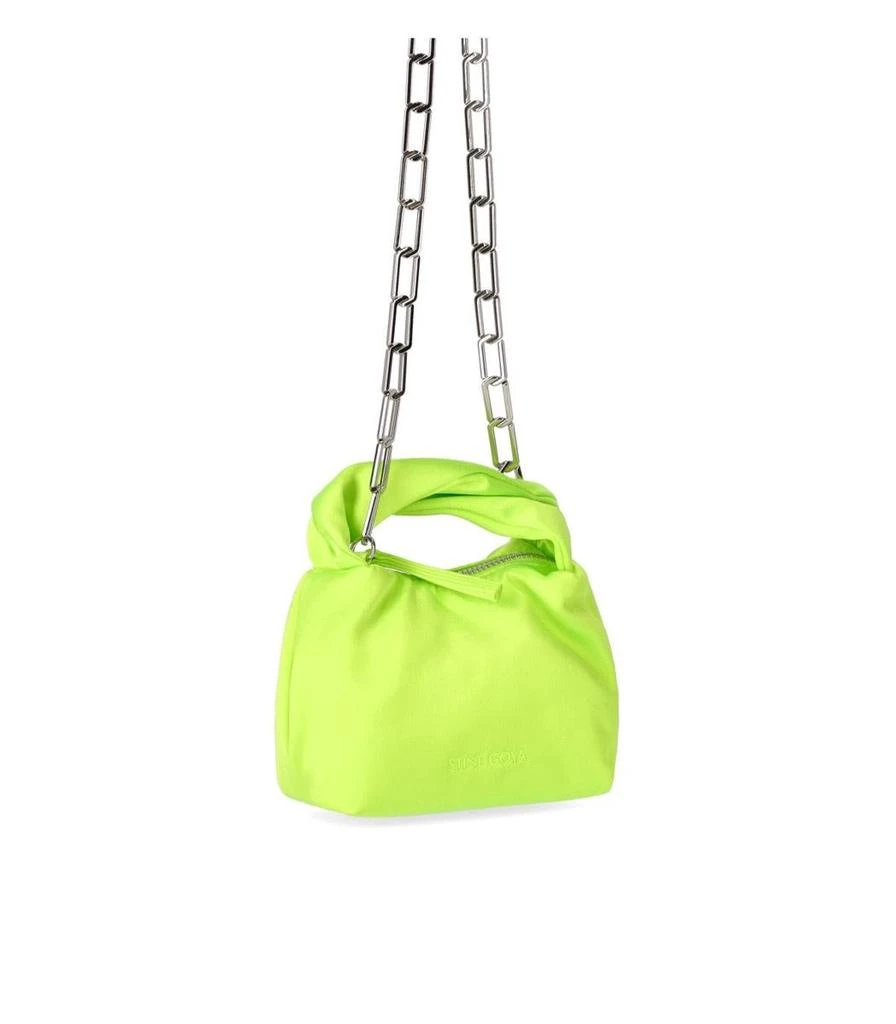 Stine Goya Stine Goya Ziggy Satin Lime Green Micro Bag 3