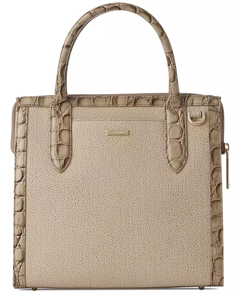 Brahmin Caroline Wind Chime Cumulus Small Leather Satchel 5