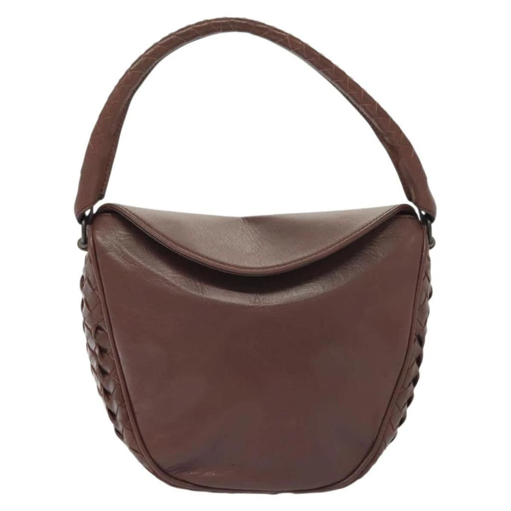 Bottega Veneta Intrecciato Leather Leather Clutche 
Pouche Bag (Pre-Owned)