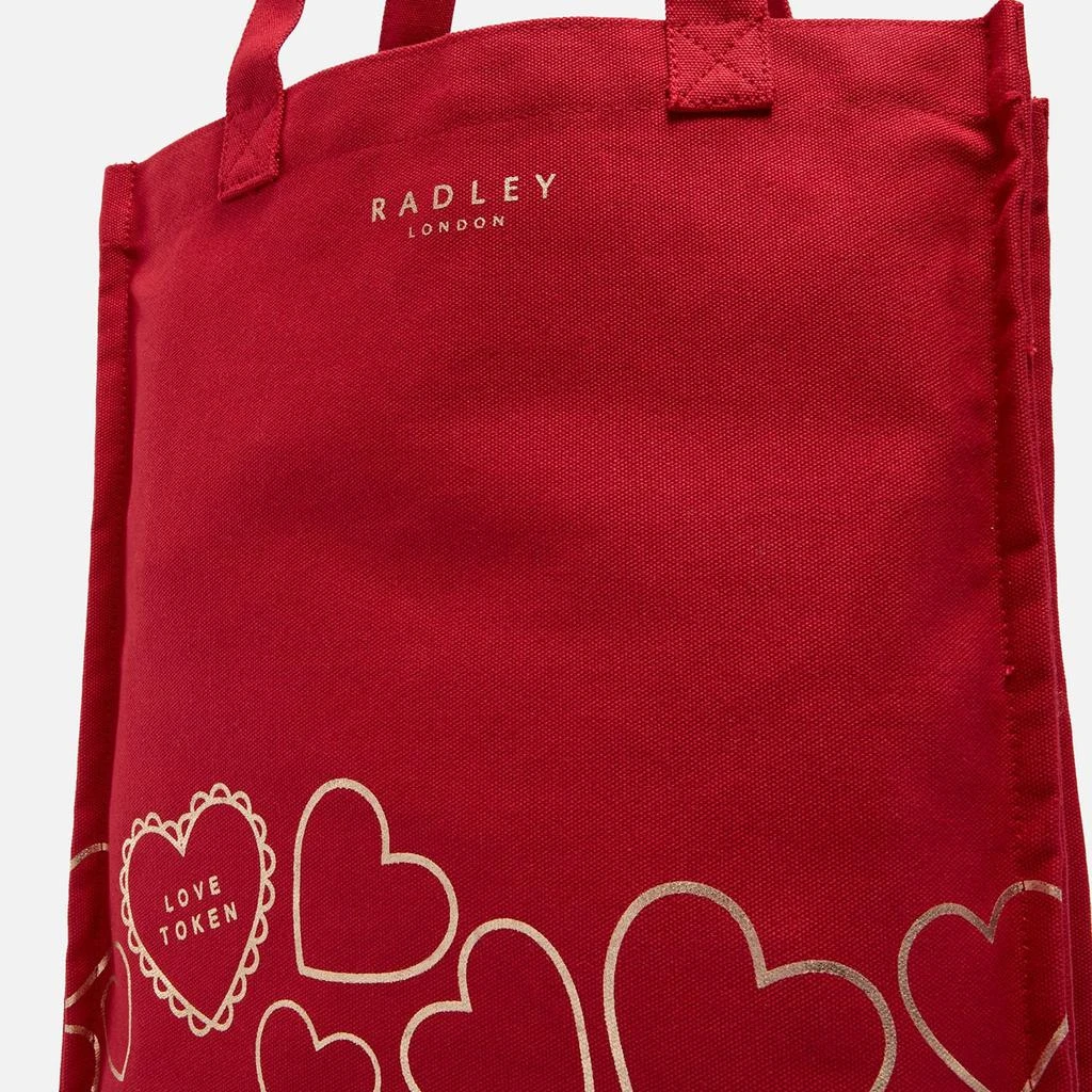 Radley Radley Valentines Medium Cotton-Canvas Tote Bag 5