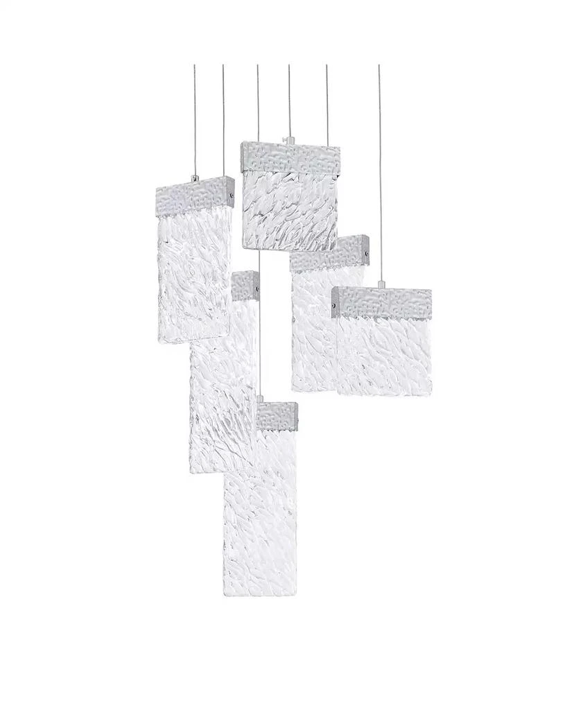 CWI Lighting 22" Metal Carolina LED Chandelier 2