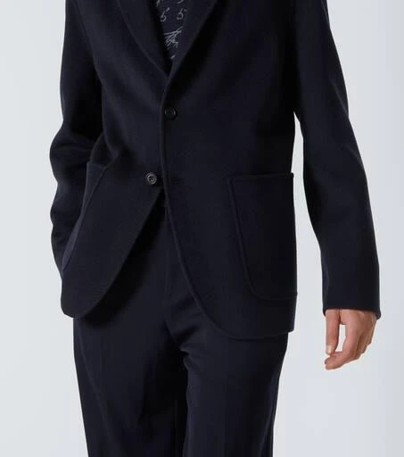 Berluti Scritto reversible wool and cashmere blazer 6