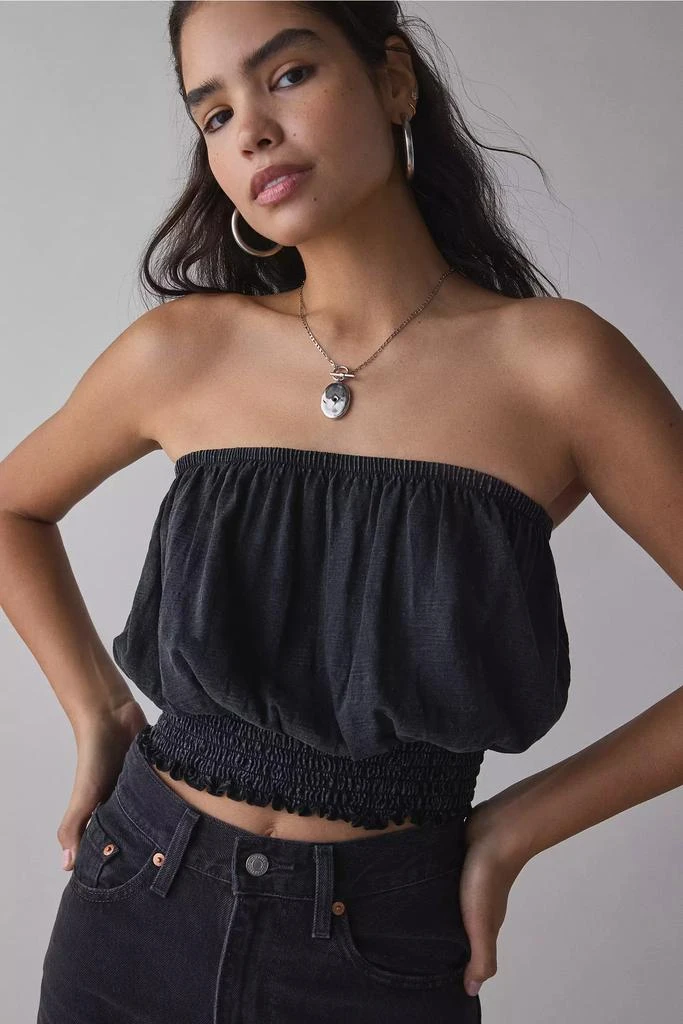 Urban Outfitters UO Maris Ruched Bubble Tube Top 3