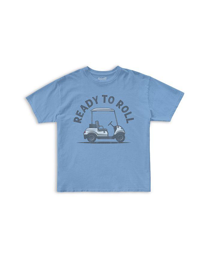Retro Brand Boys' They See Me Rollin Golf Cart Tee - Little Kid