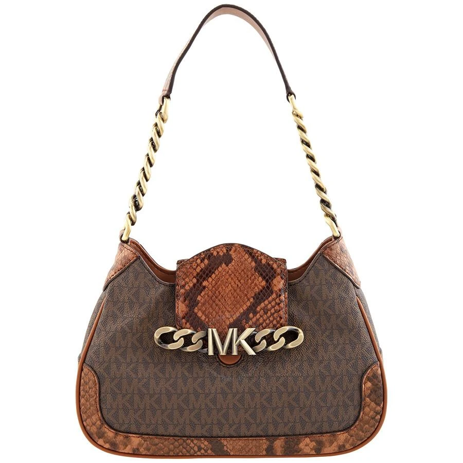 Michael Kors Small Hally Signature Logo Print Shoulder Bag 1