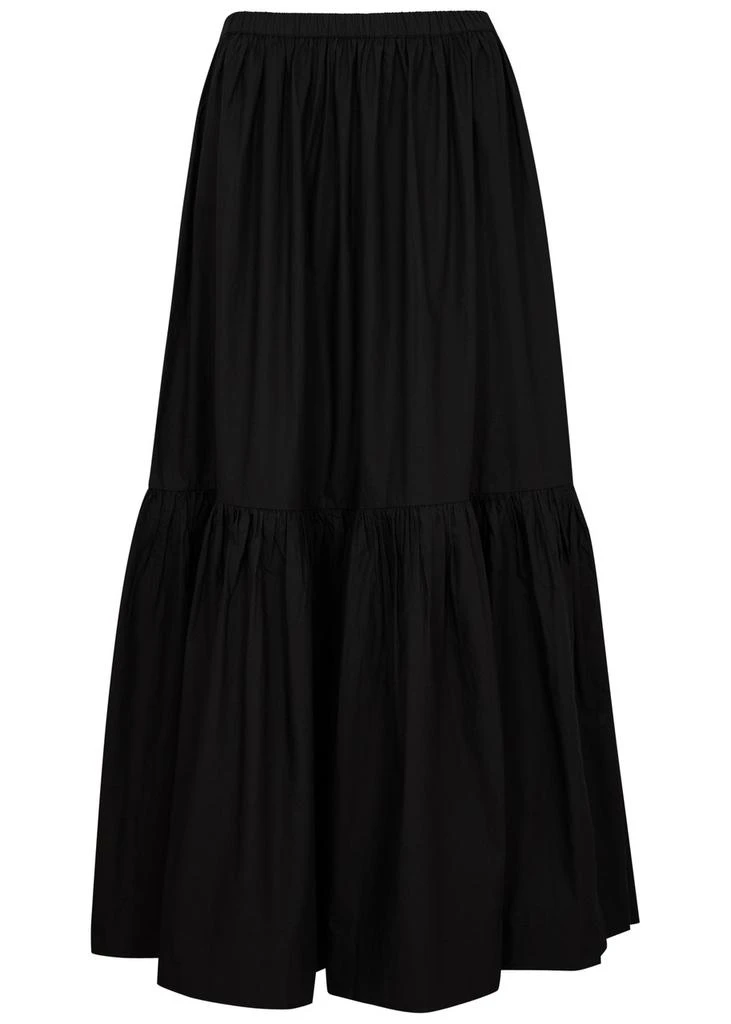 Ganni Cotton-poplin maxi skirt 1