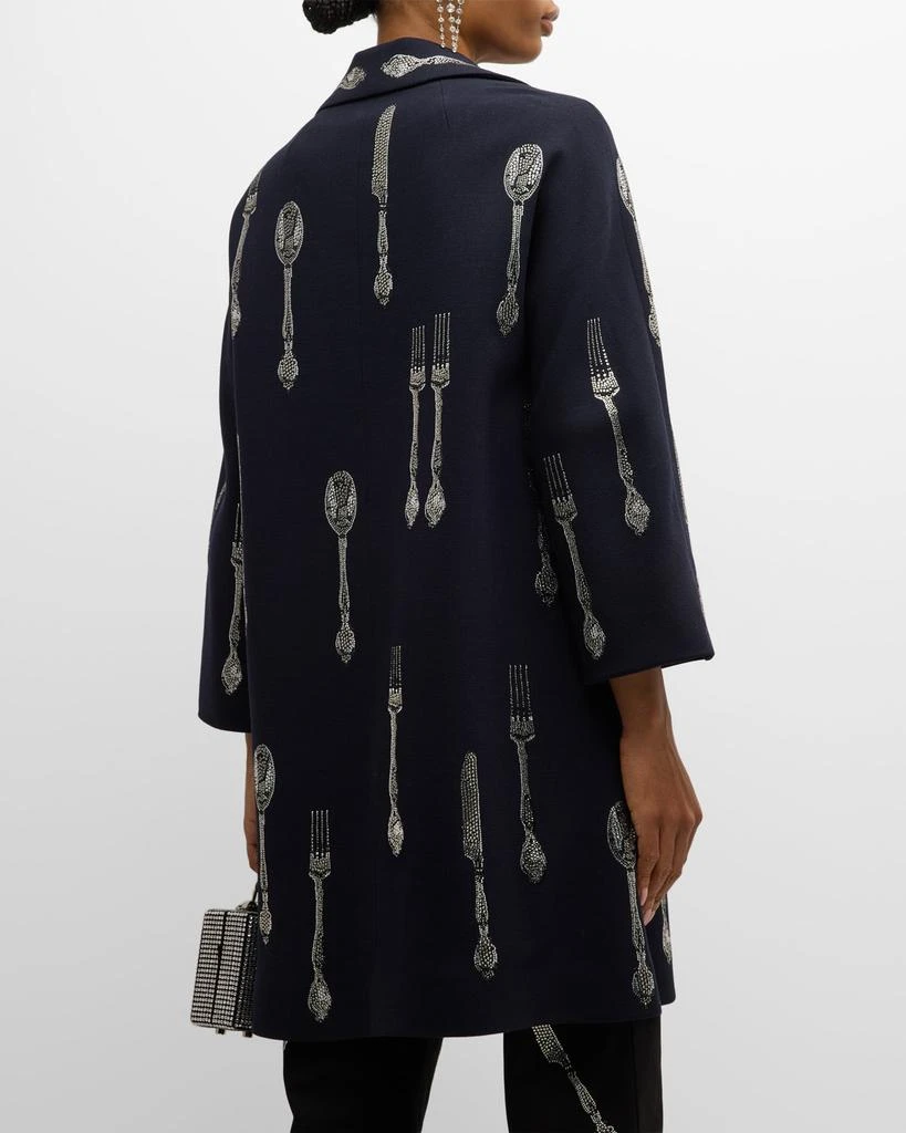 Libertine Michelin Star Embellished Overcoat 4