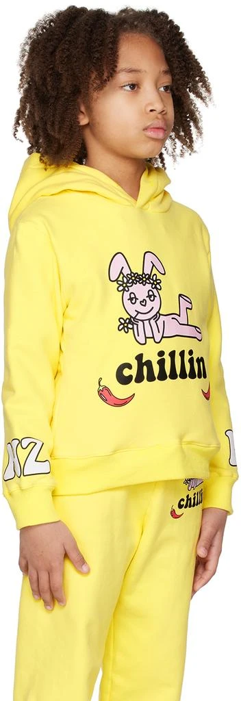 NZKidzzz Kids Yellow 
Chillin
 Hoodie 2