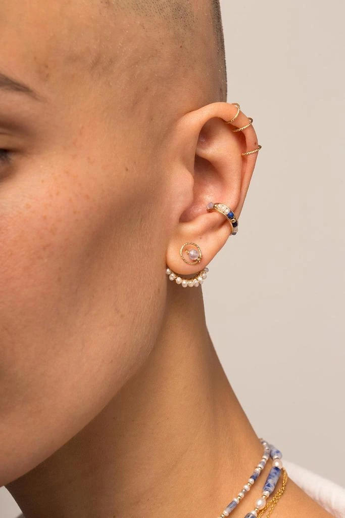 预计3周后发货 YAY Paris Faux Piercing Éclat Duo - Or 3