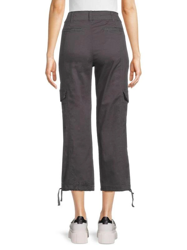 Kensie Cropped Cargo Pants 2