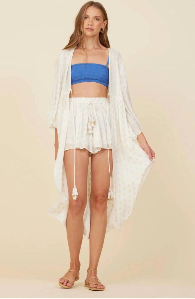Surf Gypsy Surf Gypsy - Clipped Metallic Shorts 3