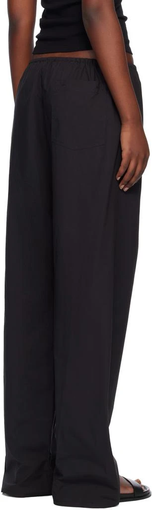 Matteau Black Drawcord Trousers 3