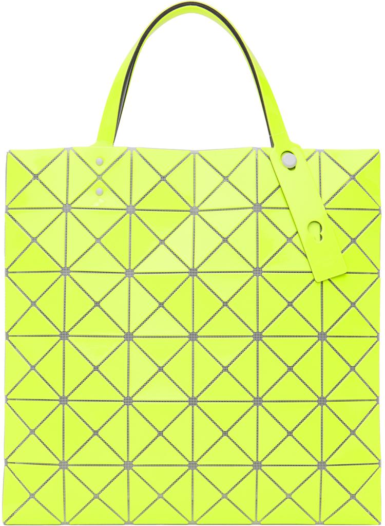 BAO BAO ISSEY MIYAKE Green Lucent Gloss Tote