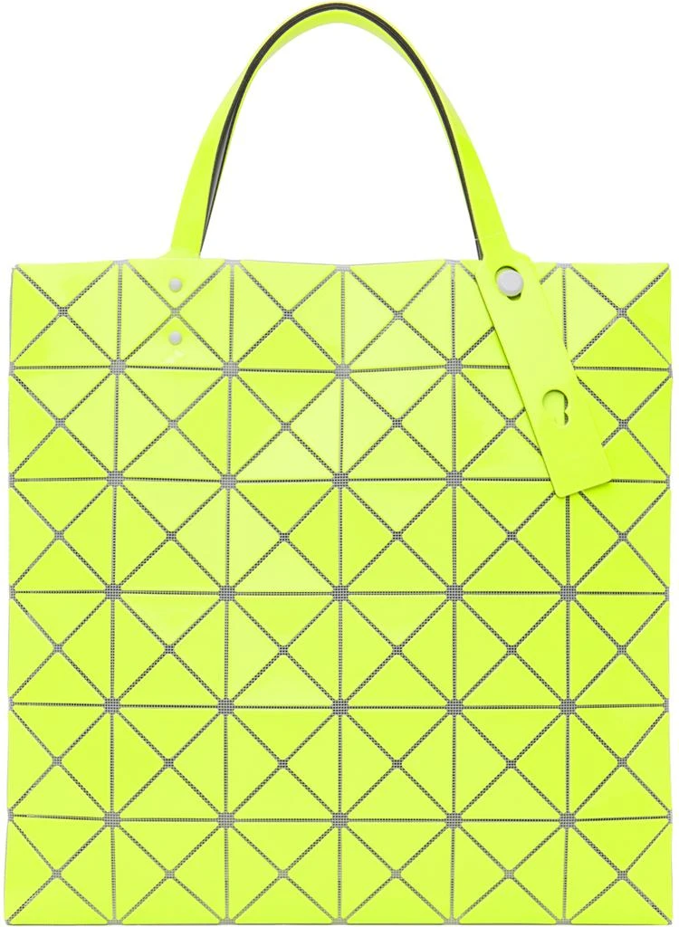 BAO BAO ISSEY MIYAKE Green Lucent Gloss Tote 1