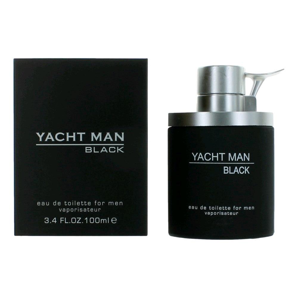 MYRURGIA 2pcs Yacht Man Black by , 3.4 oz Eau De Toilette Spray for Men