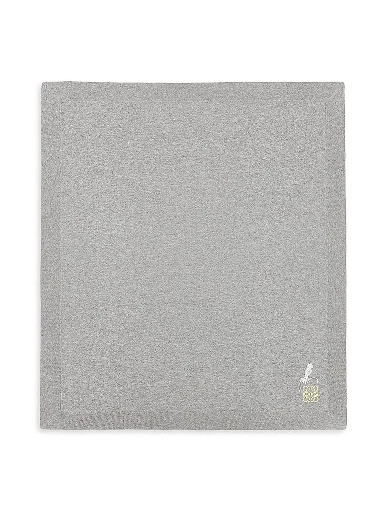 Loewe Squid Cashmere Baby Blanket